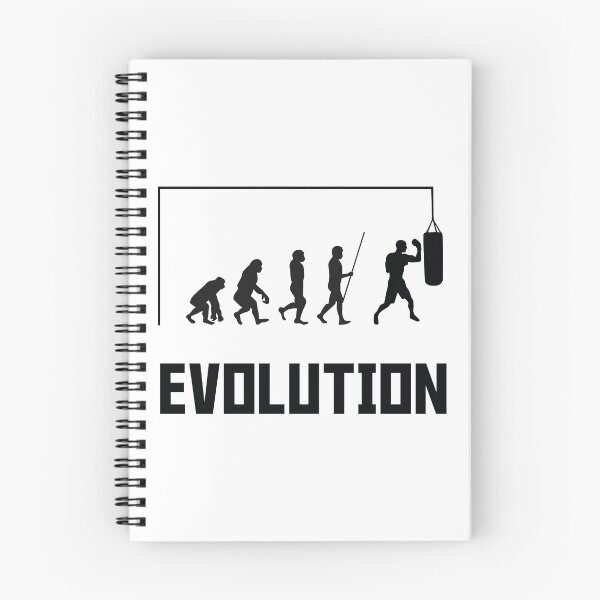 Item preview, Human evolution to boxing boxer designed and sold by Mansn.