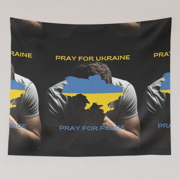 Item preview, Pray for UKRAINE, Pray for PEACE designed and sold by Sarashelle.