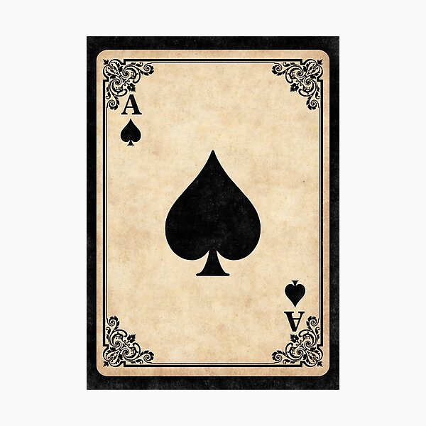 Item preview, Ace of Spades designed and sold by RemusCB.