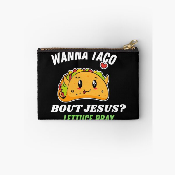 Item preview, Wanna Taco Bout Jesus? Lettuce Pray shirt funny Taco gift T-shirt  designed and sold by dirlkhiat.