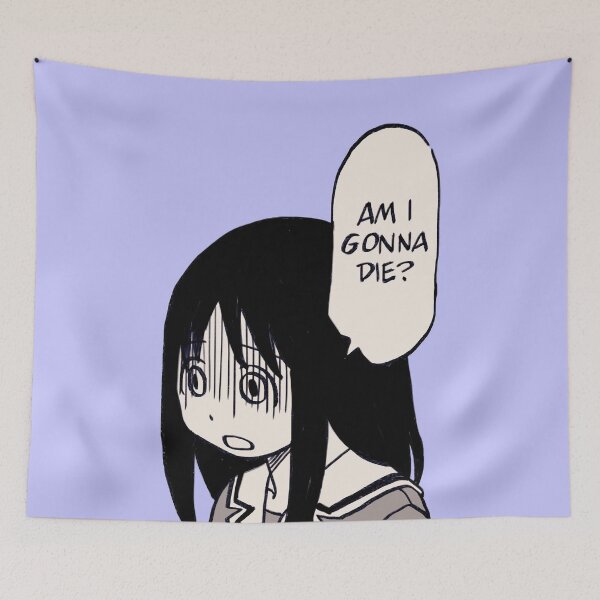 Item preview, I draw osaka saying am i gonna die / azumanga daioh designed and sold by RansRoom.