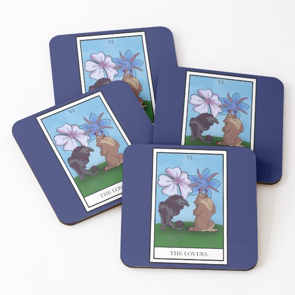 Item preview, The Lovers Tarot Card Spiritfarer   designed and sold by lauZdesignsz.