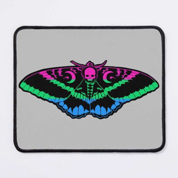 Item preview, Polysexuality Pride Flag Death‘s Head Hawkmoth designed and sold by PainAndBrushes.