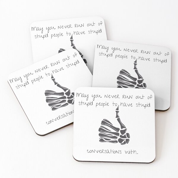Item preview, Stupid people designed and sold by AmandaxLeigh.