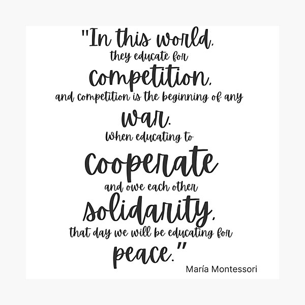 MARIA MONTESSORI QUOTE Development is a Series of Rebirths Poster for Sale  by TeyMank