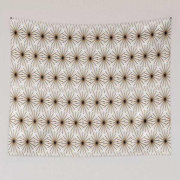 Item preview, Black And Orange Striped Pattern Design designed and sold by Zareen Sayyed.