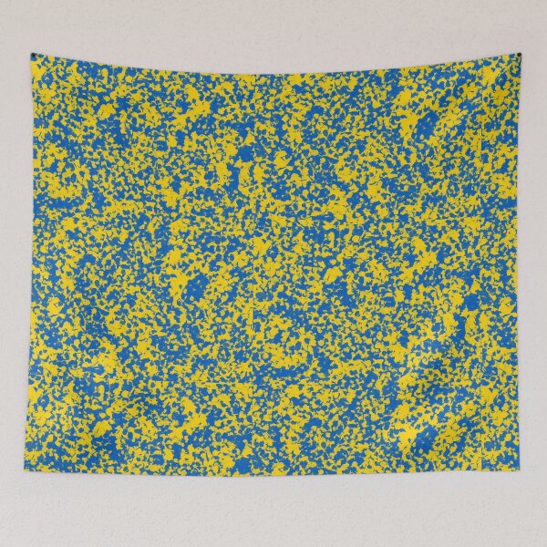 Item preview, Ukraine Abstract Flag  designed and sold by SilverFantasy.