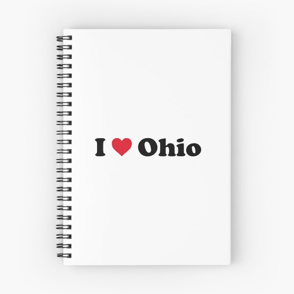 Aperçu de l'œuvre J'aime Ohio créée et vendue par Novel Gifts.