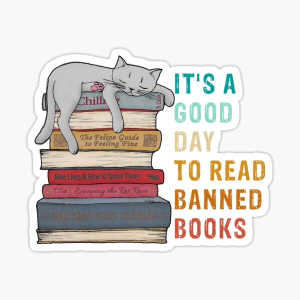 Artikel-Vorschau von Es ist ein guter Tag, um verbotene Bücher zu lesen, Buchliebhaber Vintage Verbotene Bücher Geschenk, Süßes Vintage Bücherwurm Bibliotheksmitarbeiter Geschenk, designt und verkauft von Rachiirt.