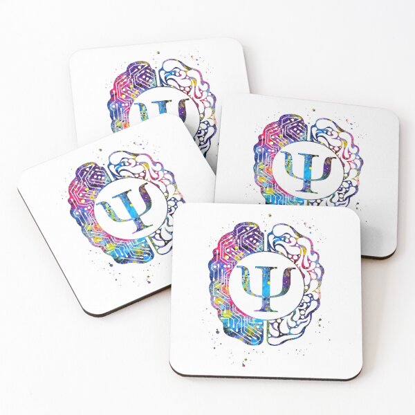 Item preview, Psychology Psi Symbol in Left and Right Brain designed and sold by EvasDreams.