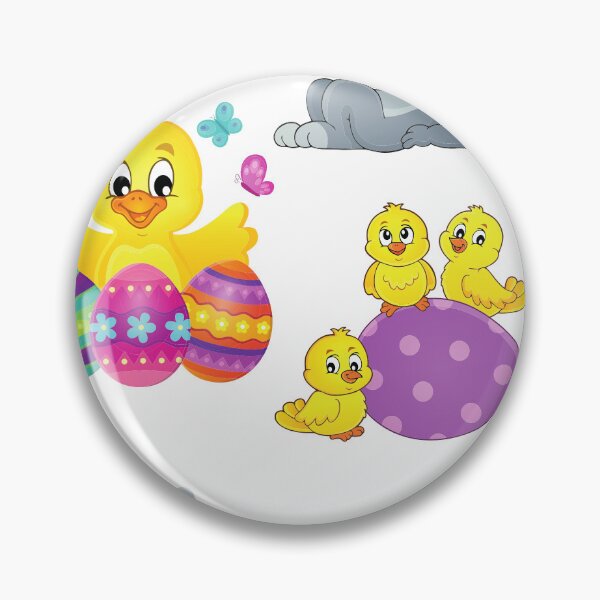 Item preview, Easter Cute Chicken Egg Sticker designed and sold by DesignoresLTD.