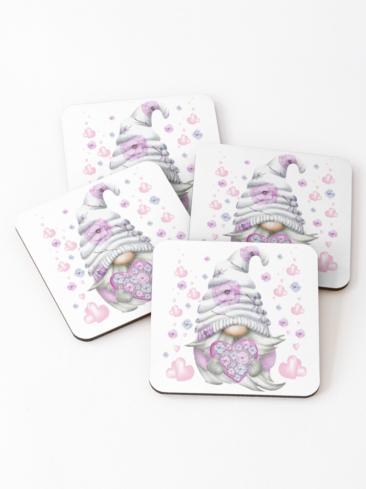 Mothers Day Gonk Gnome Coasters Set of 4