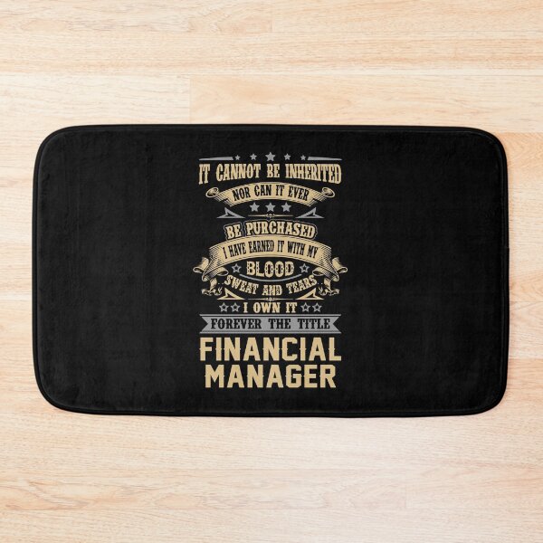 Item preview, Financial Manager T Shirt - Forever The Title Job Gift Item Tee designed and sold by celiagomez456.