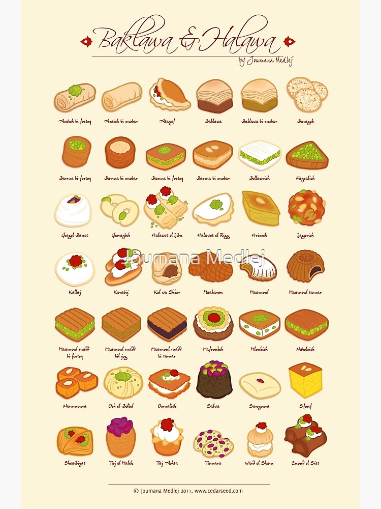 Baklawa & Halawa by Cedarseed