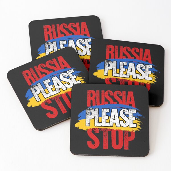 Item preview, Russia Please Stop your War With Ukraine designed and sold by BettyGrantStore.