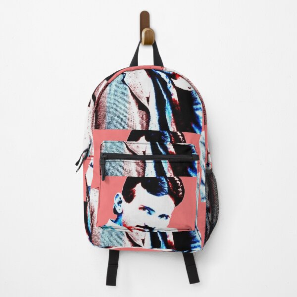 Item preview, Nikola Tesla rendered in Patriotic colors designed and sold by CristalleLisa.
