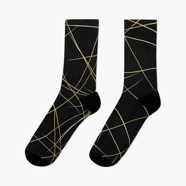 Item preview, Black and Gold Lines designed and sold by Gavin DeFazio Devine.