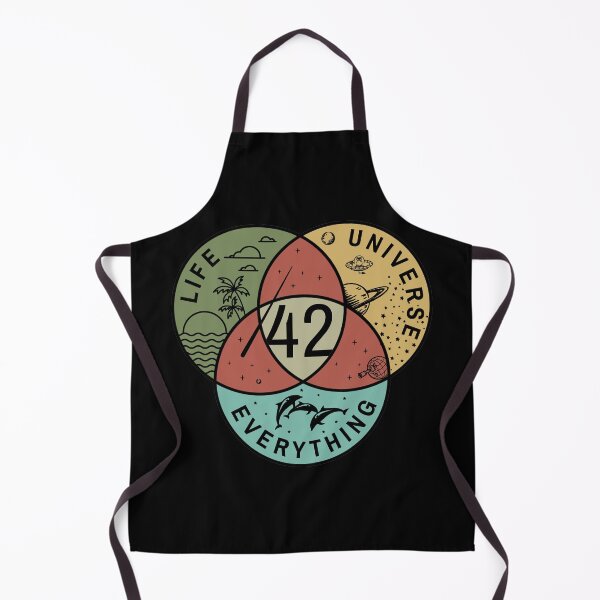 Item preview, Life The Universe And Everything, Venn Diagram designed and sold by ThreadsNouveau.