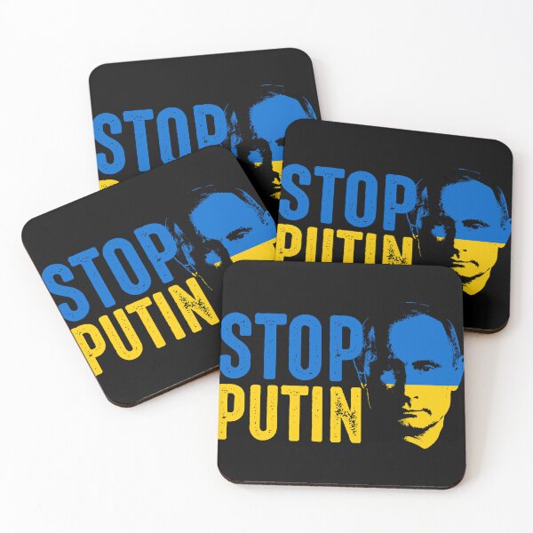 Item preview, Stop Putin Support Ukraine designed and sold by BettyGrantStore.