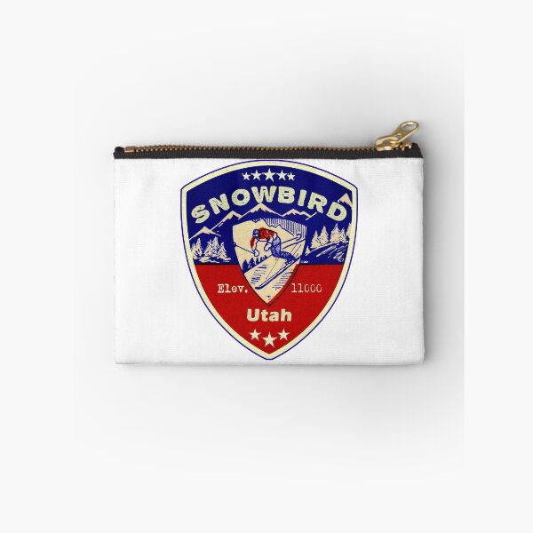 Artikelvorschau, Snowbird Utah Skifahren Skiberge Skifahrer UT entworfen und verkauft von DESTINATIONS DECAL.