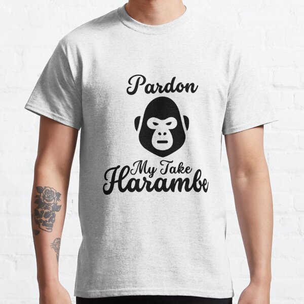 Men's Sean McVay Pardon my take Harambe shirt, hoodie, sweater