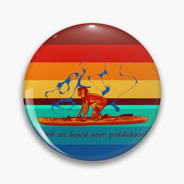 Item preview, Climb on board your paddleboard (orange) designed and sold by Pauletart.