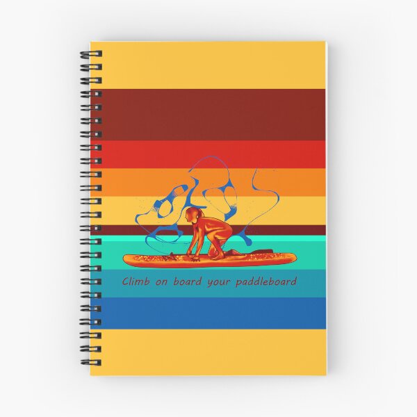 Item preview, Climb on board your paddleboard (orange) designed and sold by Pauletart.