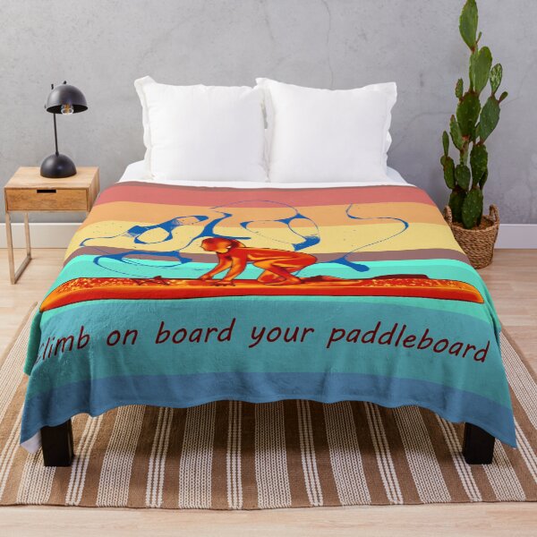 Item preview, Climb on board your paddleboard (orange) designed and sold by Pauletart.