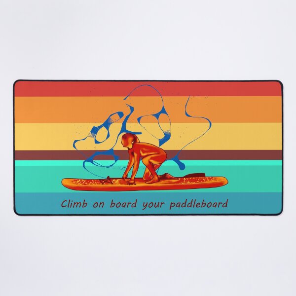 Item preview, Climb on board your paddleboard (orange) designed and sold by Pauletart.