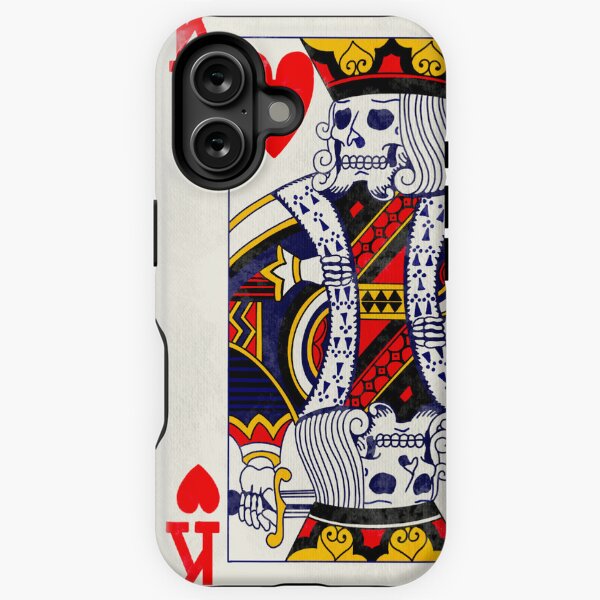 Vista previa del artículo con la obra «Rey muerto de corazones», diseñado y vendido por Sam-Colmenares.