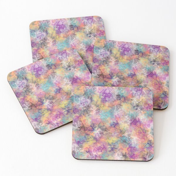 Item preview, Inky flowers in orange designed and sold by CelCorDesigns.
