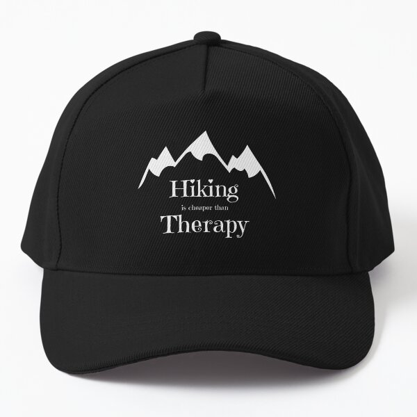 Item preview, Hiking is cheaper than Therapy, Family Matching Nature Mountains Design designed and sold by GEM STYLE.
