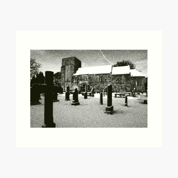 Dalmeny Kirk, Edinburgh Art Print