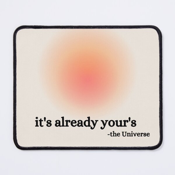 Item preview, It's already yours | Manifestation Artwork sticker t-shirts | manifestation quotes | designed and sold by Guywithnojob.