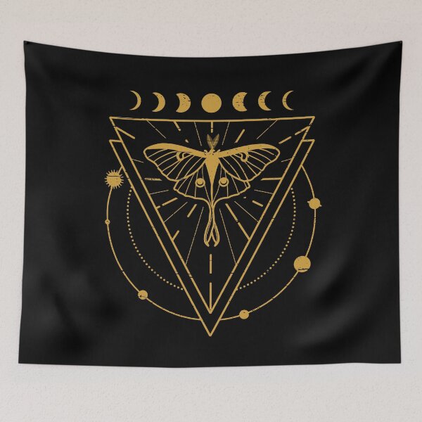 Item preview, Luna Moth Mystical Designs designed and sold by Happy Puppy Print On Demand.