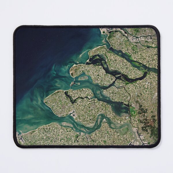 Item preview, Zeeland, Netherlands from space designed and sold by Raureif.