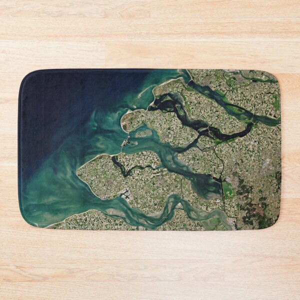 Item preview, Zeeland, Netherlands from space designed and sold by Raureif.