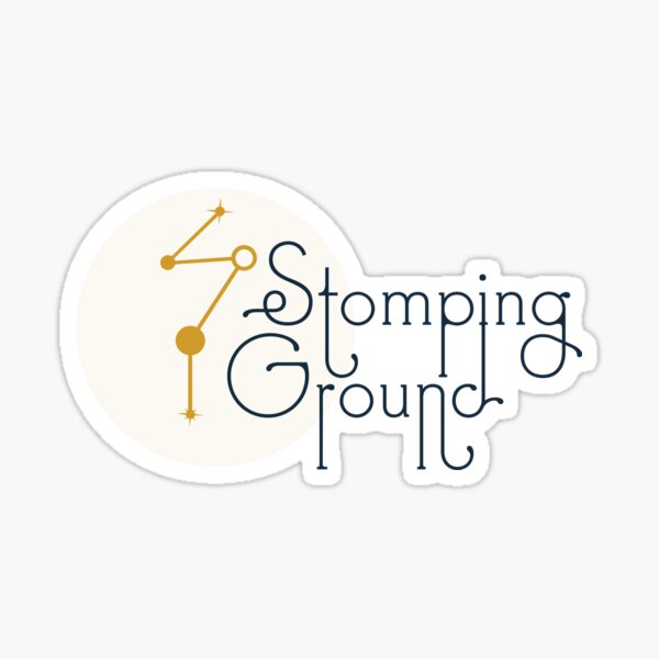 "Stomping Ground" Sticker by StompingGround Redbubble