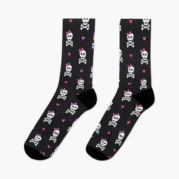 Item preview, Day of the Dead Sugar Skull Pattern dia de los muertos Halloween Skull and Cross Bones designed and sold by Spaceshipsells.
