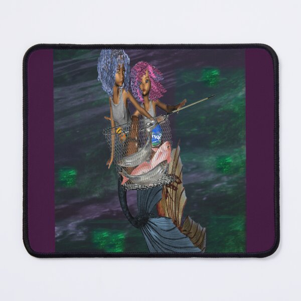 Item preview, Little Mermaid with a Big Catch designed and sold by Patricia Brown.