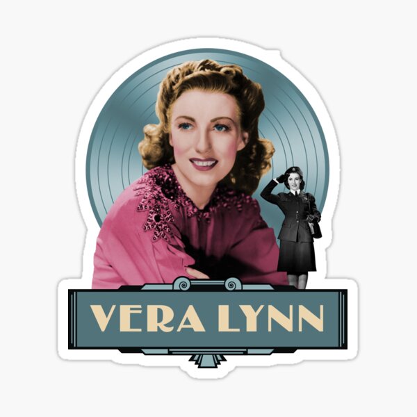 &ldquo;Vera Lynn&rdquo; Sticker for Sale by DAVID RICHARDSON | Redbubble