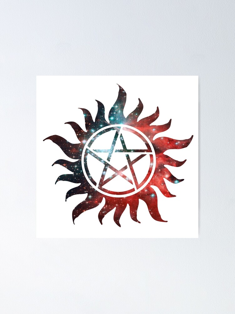 Graphics and More Supernatural Anti Possession Symbol License Plate Tag Frame
