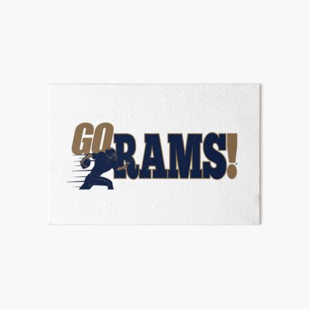 NFL (American Football) L. A. Rams Art Board Print