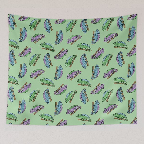 Item preview, Chameleon Pattern Green designed and sold by Milizabeth.
