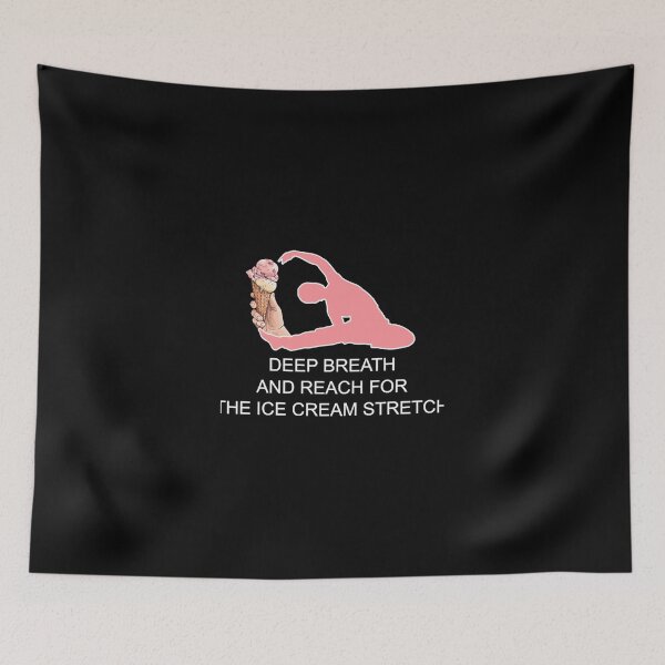 Item preview, Deep Breath And Reach For The Ice Cream Stretch Pullover Sweatshirt designed and sold by callujohn7.