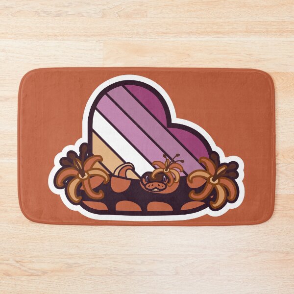 Item preview, Love Snakes & Flowers - Orange designed and sold by Nerdynoods.