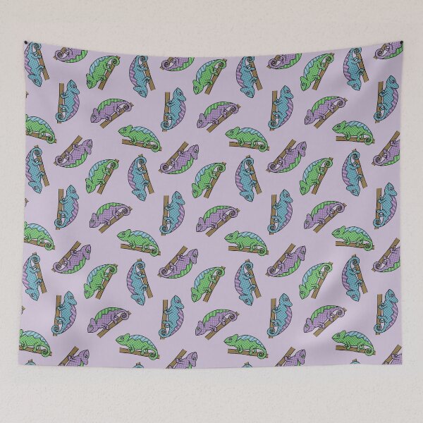 Item preview, Chameleon Pattern Purple designed and sold by Milizabeth.