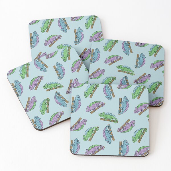 Item preview, Chameleon Pattern Blue designed and sold by Milizabeth.