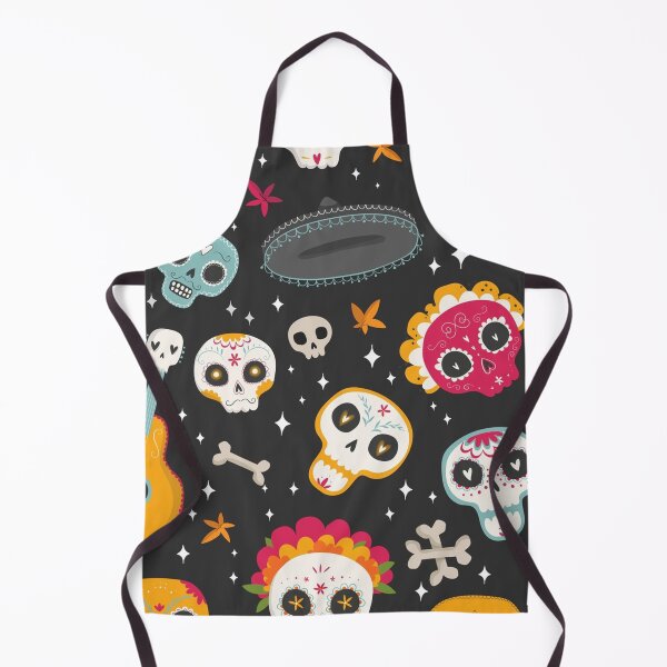 Item preview, Day of the Dead Sugar Skull Pattern dia de los muertos Halloween mariachi band group designed and sold by Spaceshipsells.