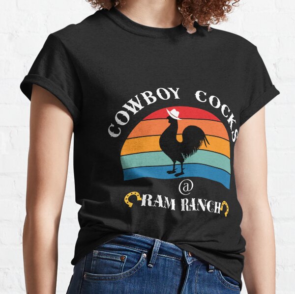 Naked Nude Cowboys Lgbt Sid Vicious Gay Pride Retro Design T-Shirt
